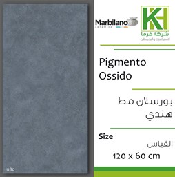 Show details for Indian Matt Porcelain tile 60x120cm Pigmento Ossido Picture of Indian Matt Porcelain tile 60x120cm Pigmento Ossido